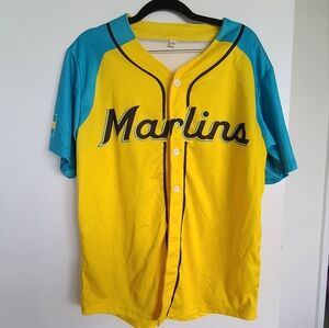 Marlins baseball jersey special edition